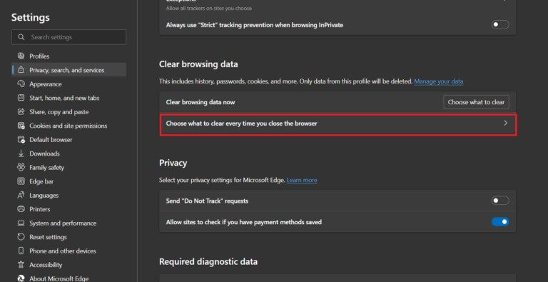 under-clear-browsing-data-click-on-choose-what-to-768x395-1 إصلاح عفوًا حدث خطأ ما على YouTube