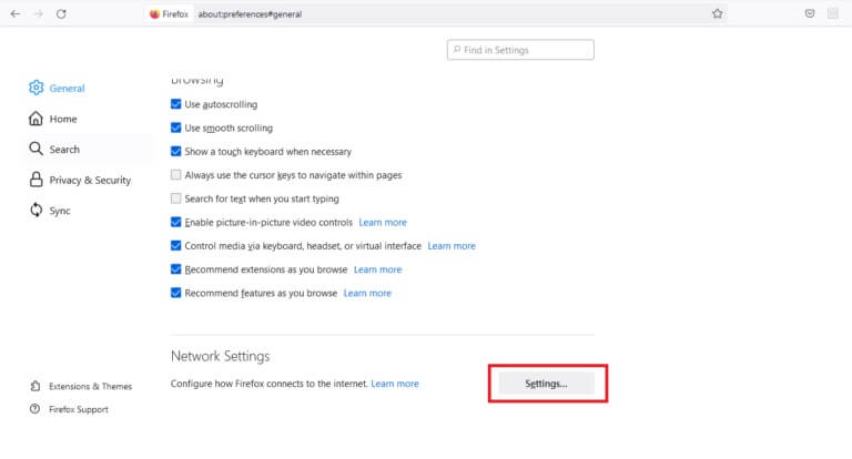 under-network-settings-click-on-settings-butto-768x414-1 إصلاح عفوًا حدث خطأ ما على YouTube