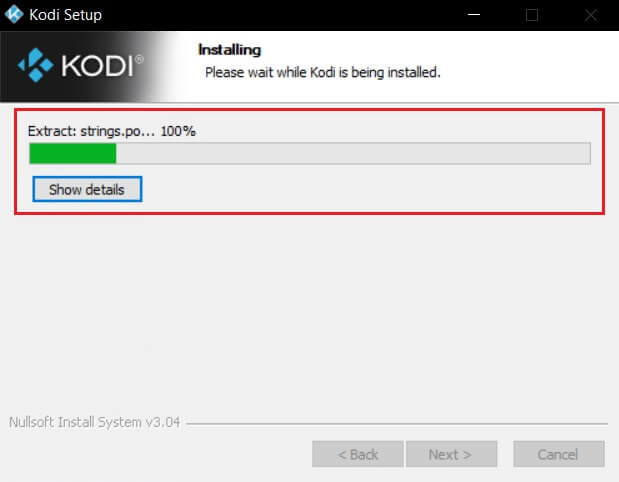 wait-for-kodi-app-installation-to-finish إصلاح فشل تحديث Kodi