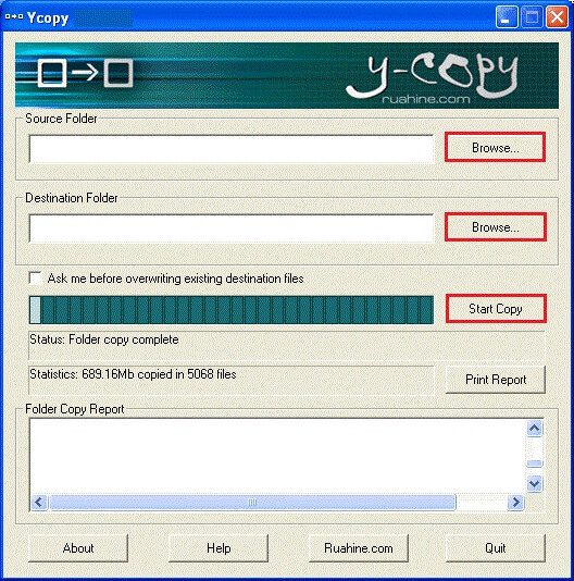 ycopy-new أفضل 28 برنامج لنسخ الملفات لنظام التشغيل Windows