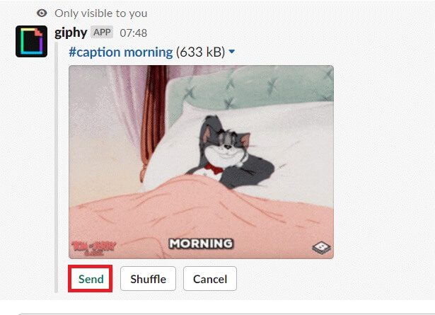 you-can-find-a-random-gif-click-send-to-send-gif-1-1 كيفية إرسال صور GIF في Slack