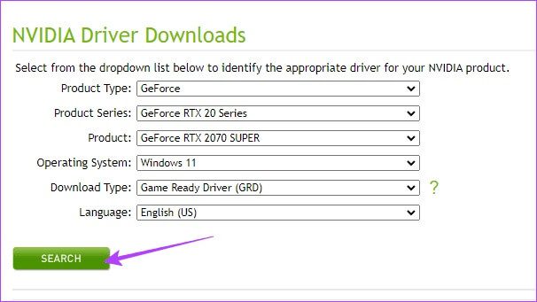 10-4 كيفية تنزيل وتثبيت برامج تشغيل NVIDIA بدون GeForce Experience