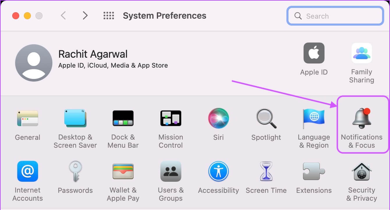 2.-Setting-app-specific-notification-preference-2 إدارة الإشعارات على جهاز Mac