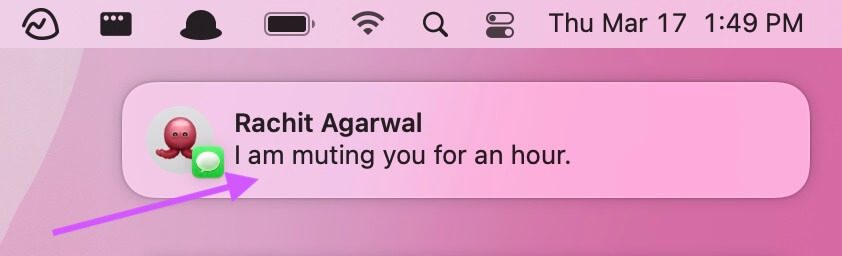 3.-Temporarily-mute-notifications-1 إدارة الإشعارات على جهاز Mac