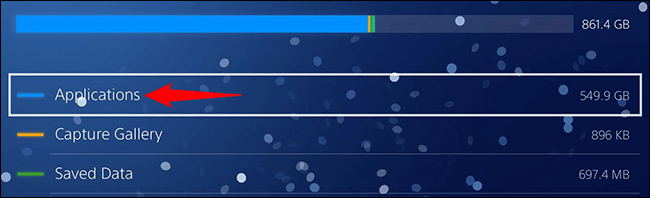 7-ps4-apps كيفية حذف لعبة على PS4