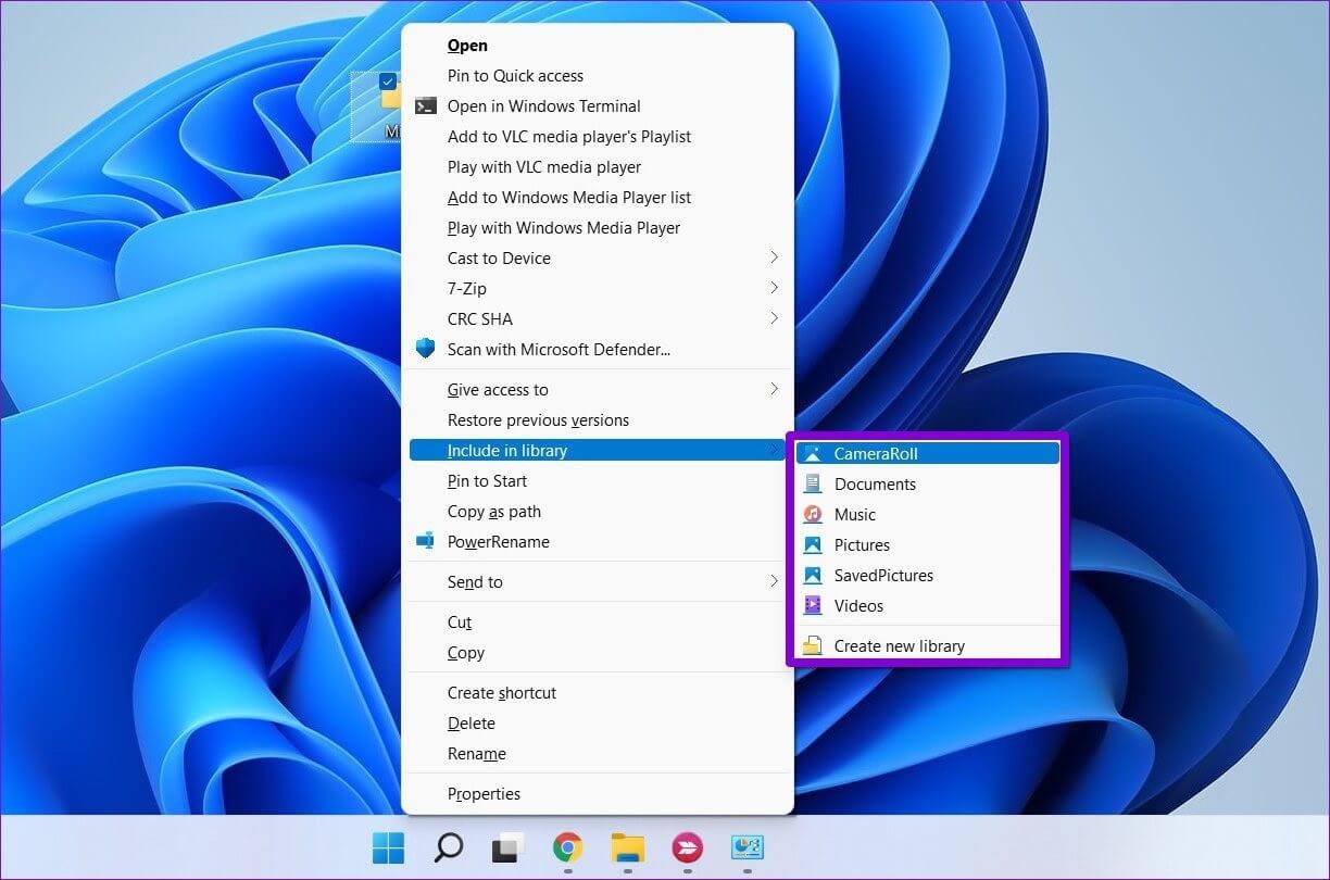 Add-Folders-to-Library كيفية استخدام محفوظات الملفات للنسخ الاحتياطي واستعادة الملفات على Windows 11