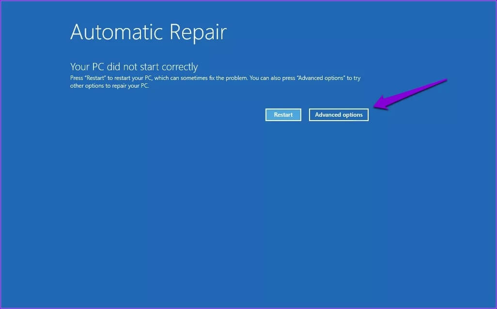Automatic-Repair-on-Windows-1 أفضل 6 طرق لإصلاح Windows 11 عالق عند شاشة إعادة تشغيل