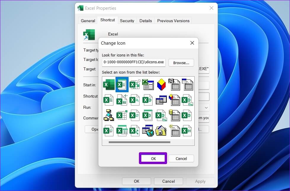 Change-Desktop-Shortcut-Icon-on-Windows-1 كيفية تغيير الأيقونات على Windows 11