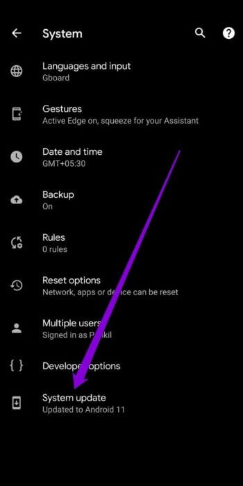 Check-for-System-Update-Android-2-512x1024-1 أهم 8 طرق لإصلاح عدم فتح التطبيقات على Android