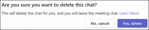 ConfirmDeleteChat-MicrosoftTeamsDeleteChat كيفية حذف محادثة في Microsoft Teams