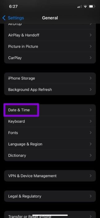 Date-Time-Settings-on-iPhone-1-473x1024-1 أفضل 8 طرق لإصلاح "حدث خطأ أثناء الاتصال بخادم معرف Apple" على iPhone