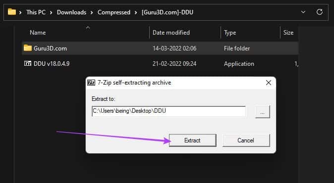 Extract كيفية إلغاء تثبيت برامج تشغيل GPU الموجودة تمامًا بالطريقة الصحيحة