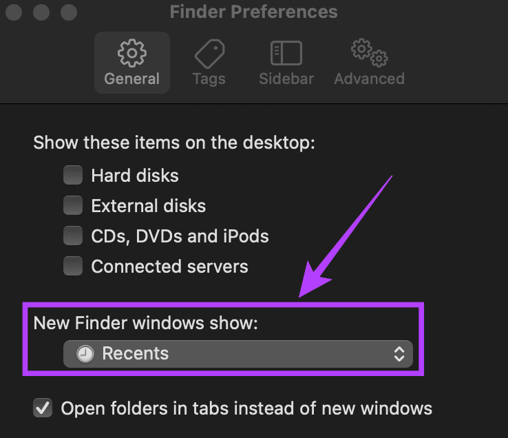 Finder-default-folder-5-2 كيفية تغيير مجلد الفتح الافتراضي في Finder
