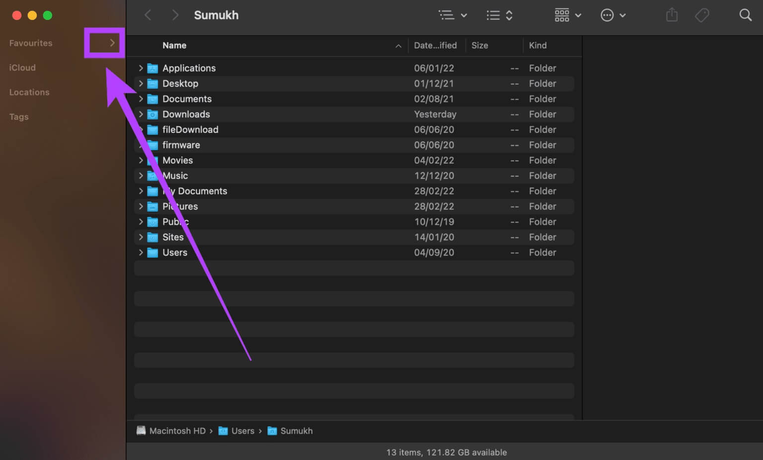 Finder-sidebar-missing-3-1536x925-1 كيفية إصلاح الشريط الجانبي المفقود في Finder