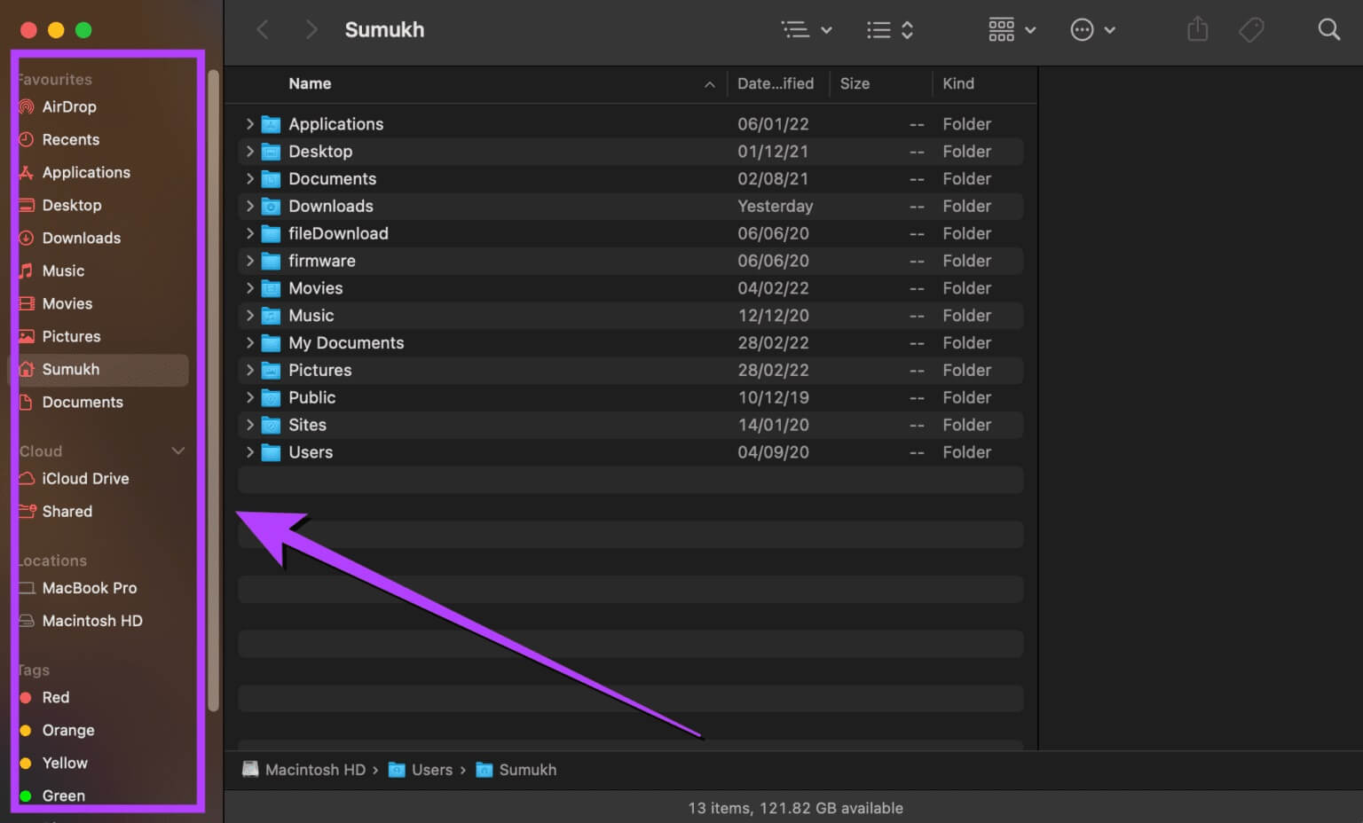 Finder-sidebar-missing-4-1-1-1536x928-1 كيفية إصلاح الشريط الجانبي المفقود في Finder