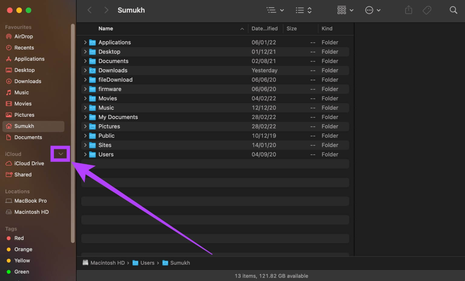 Finder-sidebar-missing-4-1536x928-1 كيفية إصلاح الشريط الجانبي المفقود في Finder
