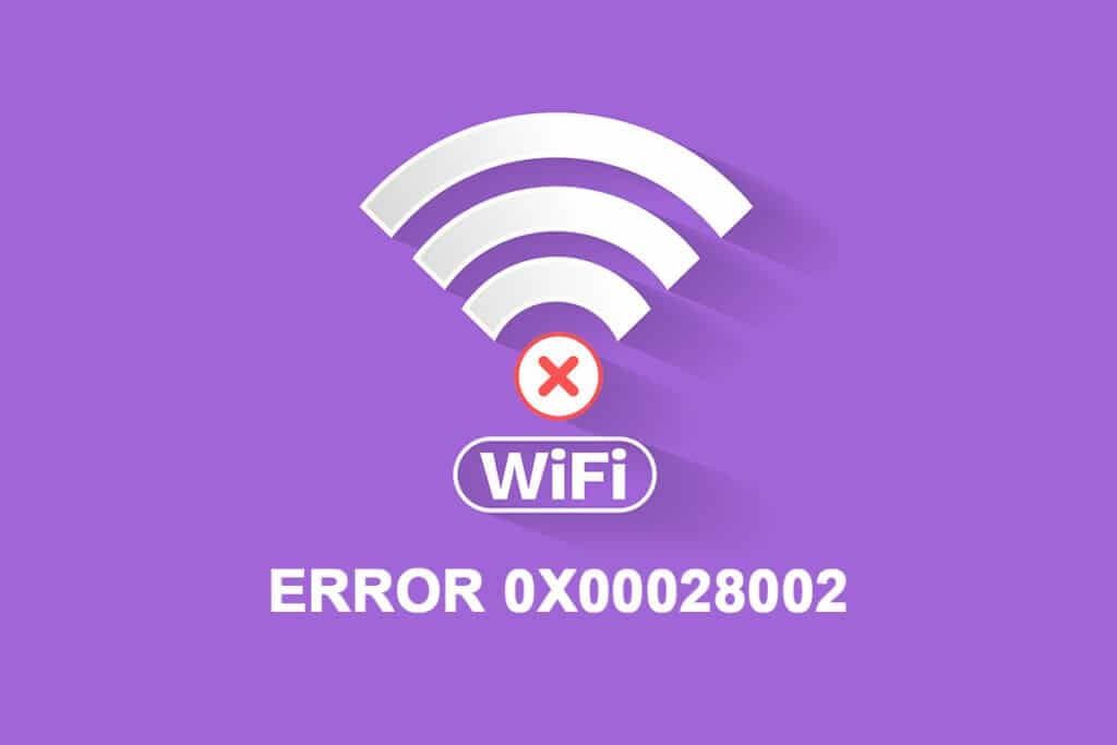 إصلاح خطأ اتصال الشبكة 0x00028002 - %categories