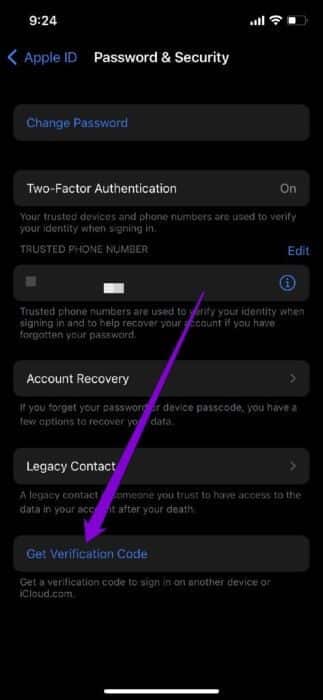Generate-Verification-Code-on-iPhone-473x1024-1 أفضل 8 طرق لإصلاح "حدث خطأ أثناء الاتصال بخادم معرف Apple" على iPhone