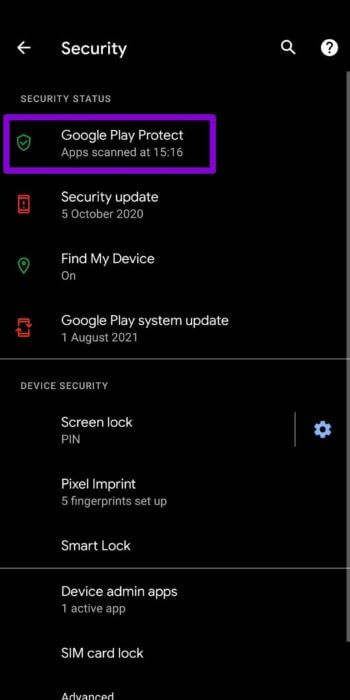 Google-Play-Protect-Status-on-Android-512x1024-1 كيفية تأمين جهاز Android الخاص بك باستخدام Google Play Protect