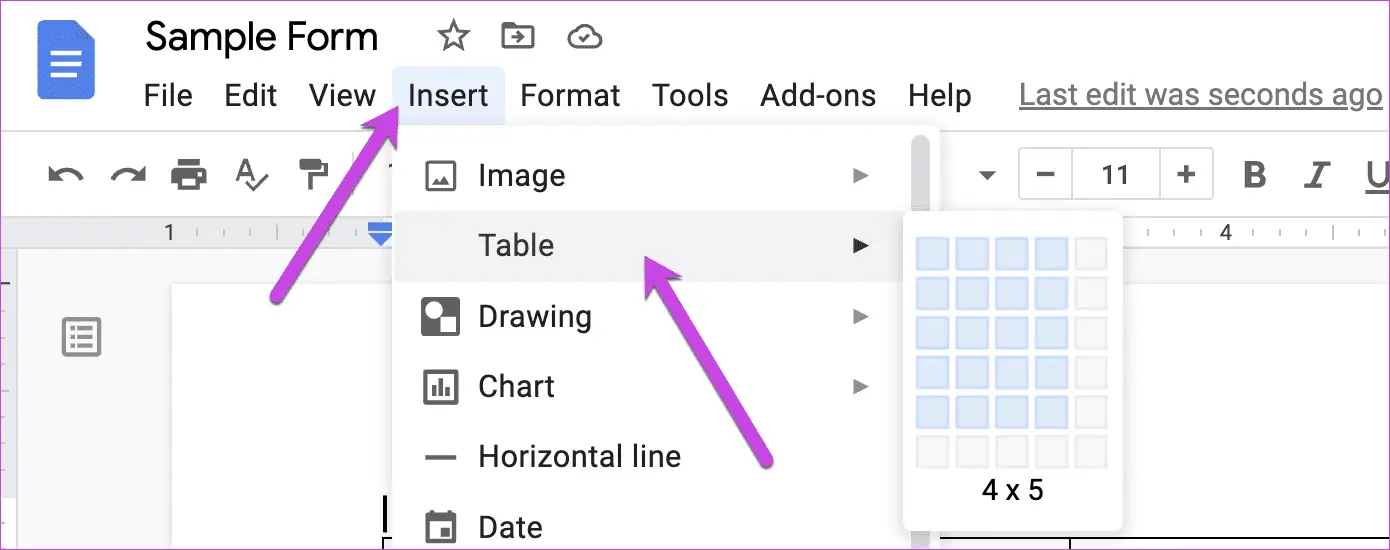How-to-Create-a-Fillable-Form-in-Google-Docs2 كيفية إنشاء نموذج قابل للتعبئة في محرر مستندات Google