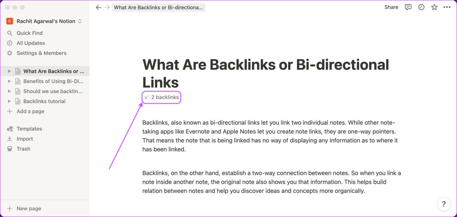 How-to-Use-Backlinks-in-Notion-2-1536x730-1 كيفية إنشاء واستخدام الروابط الخلفية في Notion