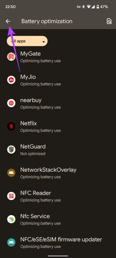 Internet-block-17-461x1024-1 أفضل طريقتين لمنع التطبيقات من الوصول إلى الإنترنت على Android