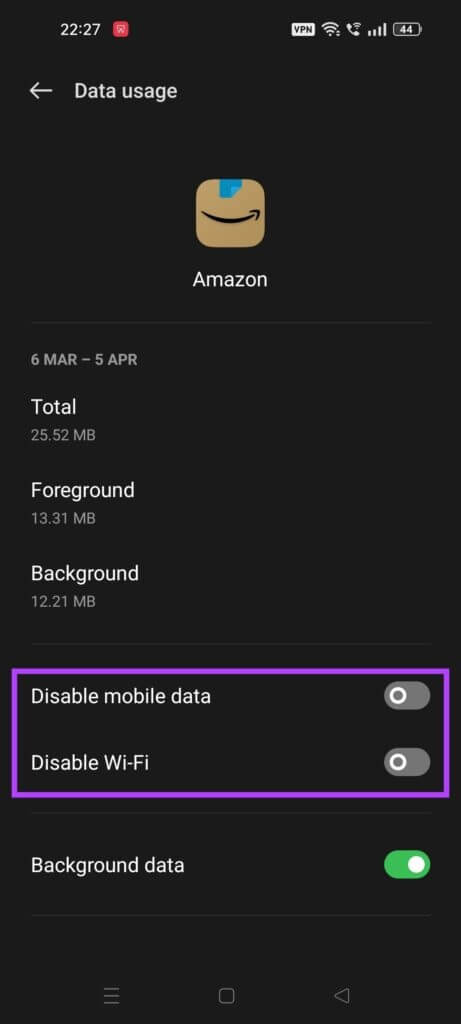 Internet-block-5-461x1024-1 أفضل طريقتين لمنع التطبيقات من الوصول إلى الإنترنت على Android