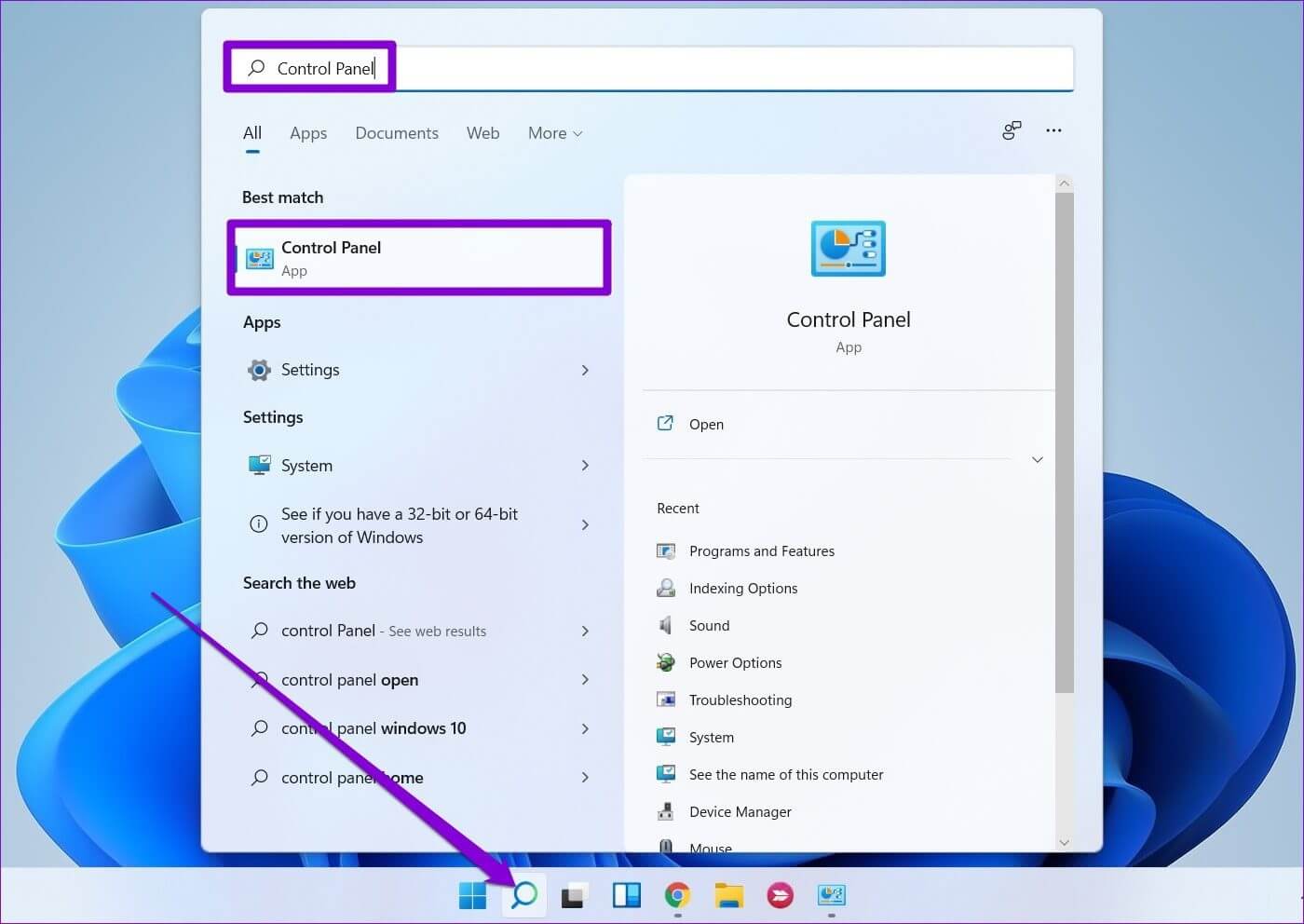 Open-Control-Panel-3 كيفية استخدام محفوظات الملفات للنسخ الاحتياطي واستعادة الملفات على Windows 11