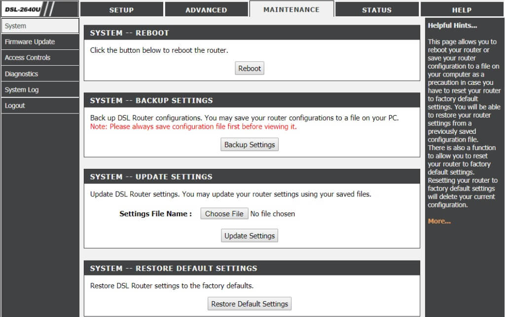 Reboot-Restore-Router-Settings-1024x642-1 كيفية استكشاف مشكلات اتصال الشبكة وإصلاحها على Windows 10