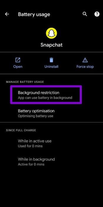 Restrict-App-Activity-on-Android-512x1024-1 أفضل 10 طرق لإصلاح مشكلات استنزاف البطارية على Android