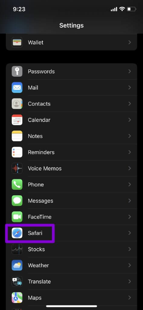 Safari-App-473x1024-1 أفضل 8 طرق لإصلاح عدم تشغيل Safari لمقاطع الفيديو على iPhone