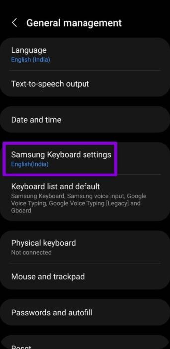 Samsung-Keyboard-Settings-500x1024-1 أفضل 7 طرق لإصلاح عدم عمل لوحة مفاتيح Samsung على هواتف Galaxy