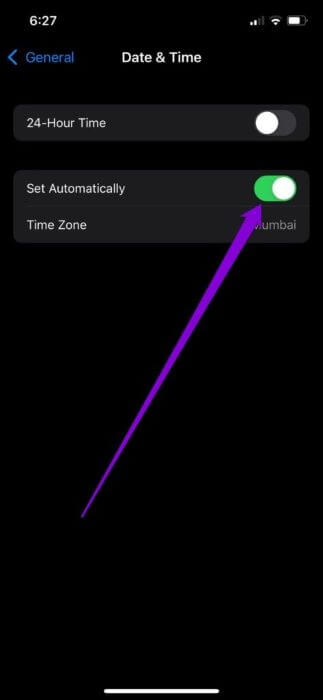 Set-Date-Time-Automatically-on-iPhone-1-473x1024-1 أفضل 8 طرق لإصلاح "حدث خطأ أثناء الاتصال بخادم معرف Apple" على iPhone