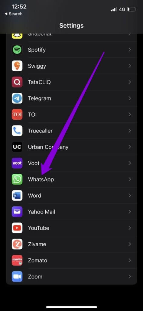 Settings-on-iPhone-1-473x1024-1 أفضل 7 طرق لإصلاح عدم إرسال صور WhatsApp من iPhone