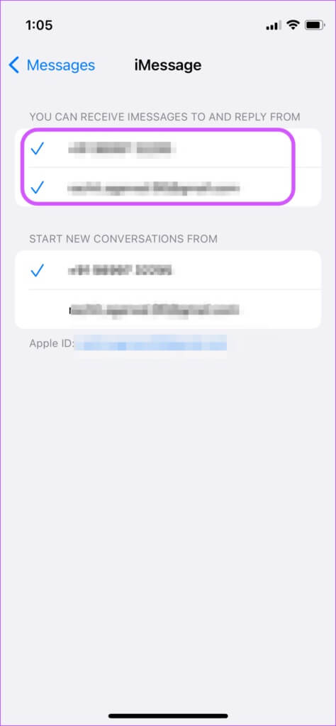 Sign-out-and-sign-back-into-iMessage-3-474x1024-1 أفضل 6 طرق لإصلاح عدم إرسال الصور ومقاطع الفيديو في iMessage
