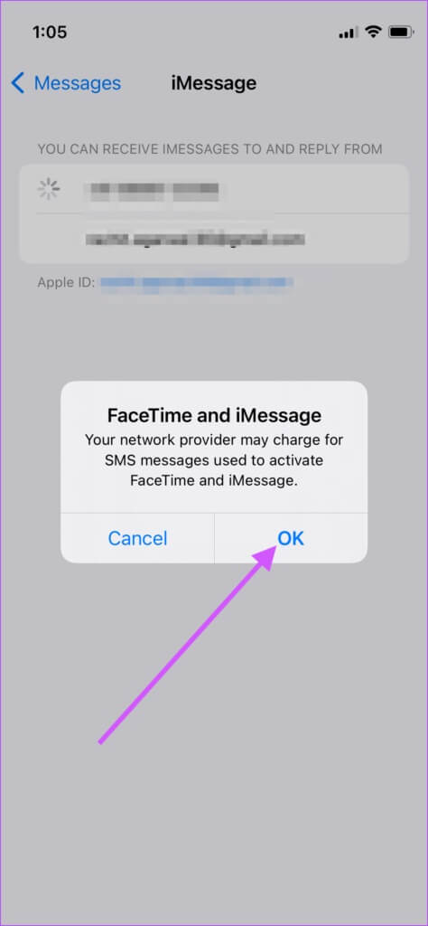 Sign-out-and-sign-back-into-iMessage-5-474x1024-1 أفضل 6 طرق لإصلاح عدم إرسال الصور ومقاطع الفيديو في iMessage