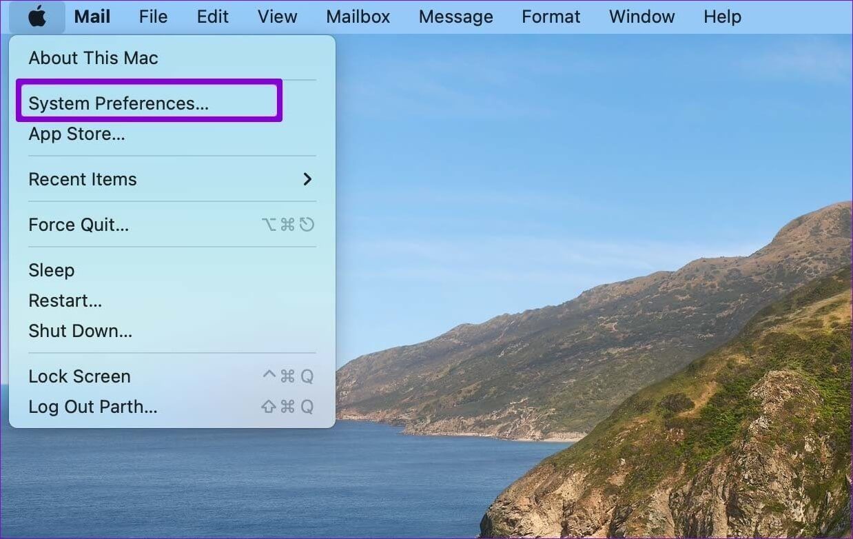 System-Preferences-on-Mac أفضل 8 طرق لإصلاح "حدث خطأ أثناء الاتصال بخادم معرف Apple" على iPhone
