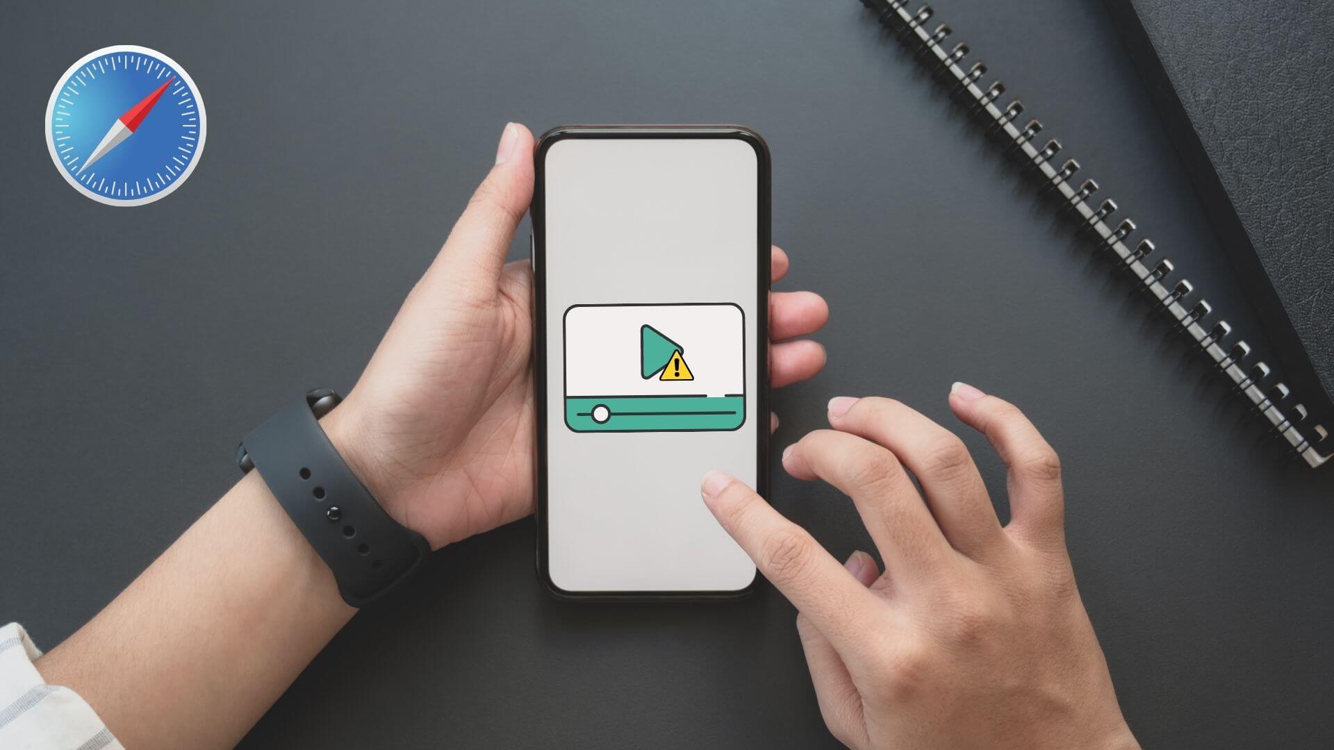Top-Ways-to-Fix-Safari-Not-Playing-Videos-on-iPhone أفضل 8 طرق لإصلاح عدم تشغيل Safari لمقاطع الفيديو على iPhone