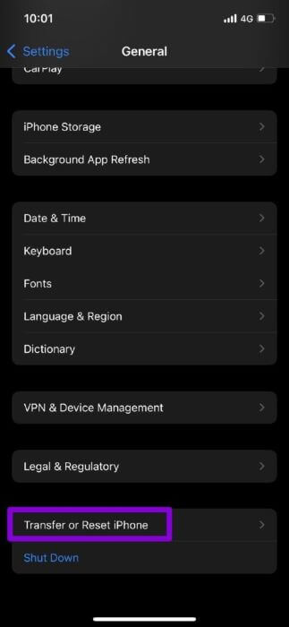 Transfer-or-Reset-iPhone-4-473x1024-1 أفضل 8 طرق لإصلاح "حدث خطأ أثناء الاتصال بخادم معرف Apple" على iPhone
