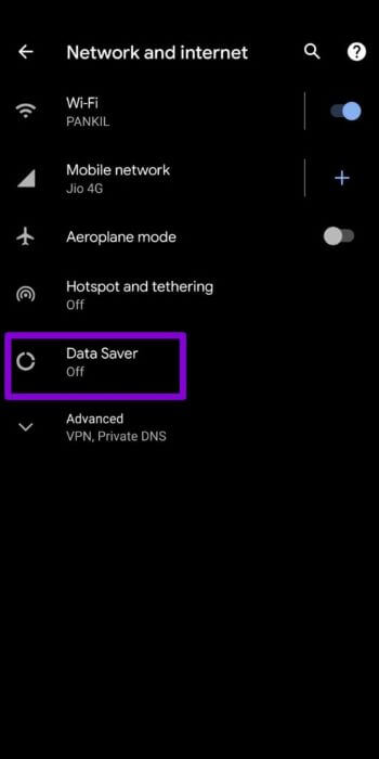 Turn-Off-Data-Saver-on-Android-512x1024-2 أفضل 9 طرق لإصلاح التوقف المؤقت Spotify على Android و iPhone