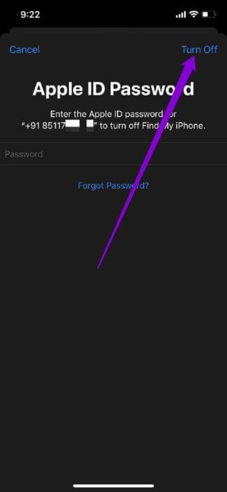 Turn-Off-Find-My-iPhone-473x1024-1 أفضل 8 طرق لإصلاح "حدث خطأ أثناء الاتصال بخادم معرف Apple" على iPhone