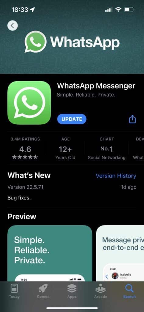 WhatsApp-Reconnect-1-473x1024-2 أفضل 9 طرق لإصلاح عدم استعادة نسخة WhatsApp الاحتياطية على iPhone