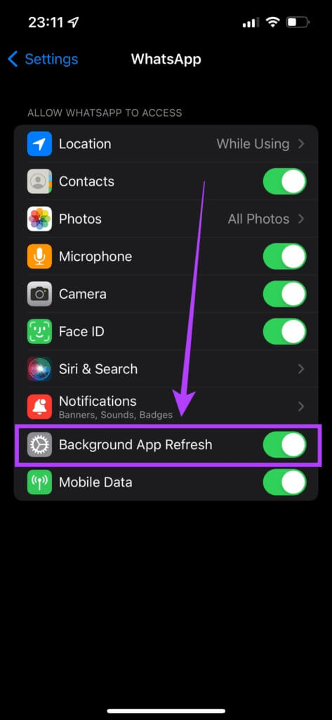WhatsApp-Reconnect-2-1-473x1024-1 أفضل 10 طرق لإصلاح مشكلة إعادة توصيل WhatsApp على iPhone
