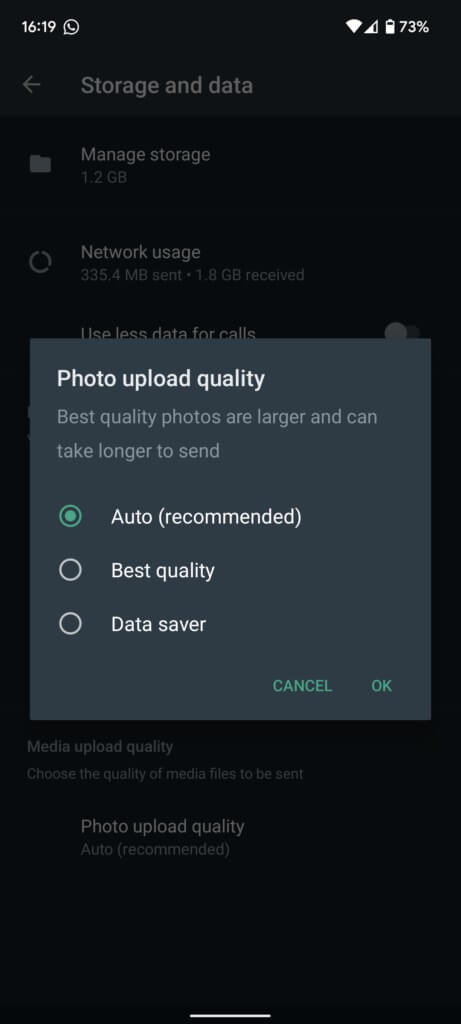 كيفية تغيير جودة تحميل الصور على WhatsApp - %categories