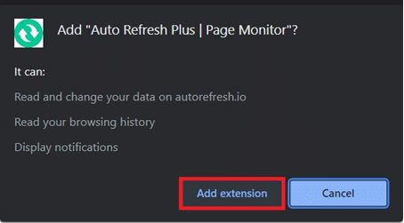 add-extension-pop-up-message كيفية تحديث Google Chrome تلقائيًا