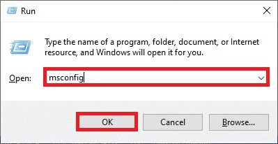 after-entering-the-msconfig-command-click-the-ok إصلاح خطأ تغيير شبكة Microsoft Edge في Windows 10