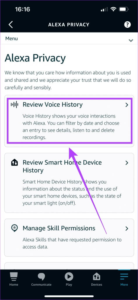 alexa-voice-history-1-473x1024-1 كيفية حذف سجل Alexa الصوتي من أجهزة Echo