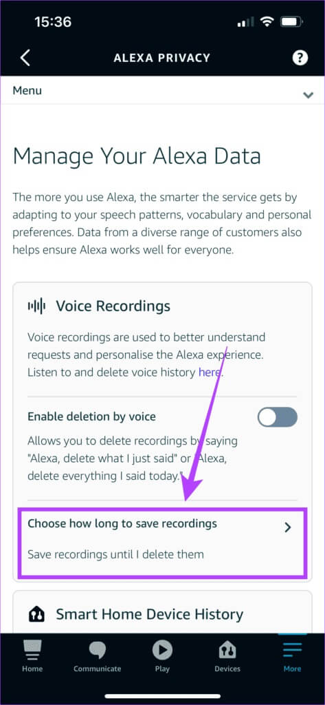 alexa-voice-history-7-473x1024-1 كيفية حذف سجل Alexa الصوتي من أجهزة Echo