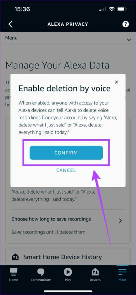 alexa-voice-history-9-473x1024-1 كيفية حذف سجل Alexa الصوتي من أجهزة Echo