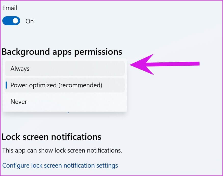 always-permission-fix-mail-app-not-working-on-windows-11 أهم 8 طرق لإصلاح عدم عمل البريد والتقويم على Windows 11